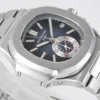 Patek Philippe 5980 Silver Chronograph Watch