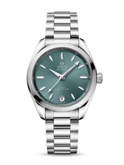 38081D22-1C64-C4B7-A546-A7BEA12EA023.webp Omega Aquaterra Women Automatic Green Stainless Steel Watch O22010342010001