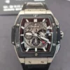 Hublot Spirit Of Big Bang Men Automatic Black Rubber Watch 601.NM.0173.RX