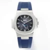 3A549657-830D-DE13-01CB-F4B51CDC4BD5.webp Patek Philippe Blue Nautilus Rubber Strap Watch