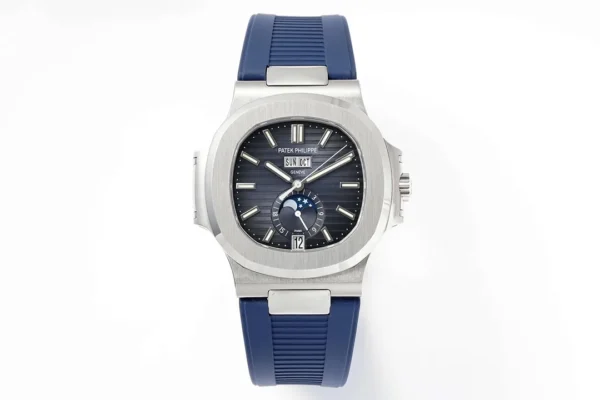3A549657-830D-DE13-01CB-F4B51CDC4BD5.webp Patek Philippe Blue Nautilus Rubber Strap Watch
