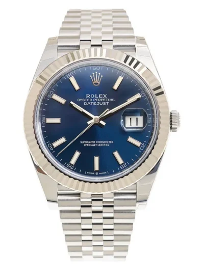 Rolex Datejust 41mm Blue Dial 126334 Jubilee