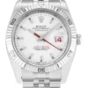 Rolex Datejust Turn-O-Graph 36mm White Dial 116264-2