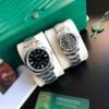 Couple Watches Rolex Oyster Perpetual 31/41mm SS/SS Black/Stk