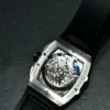 Hublot Spirit Of Big Bang Men Automatic Blue Rubber Watch 641.NX.7170.RX