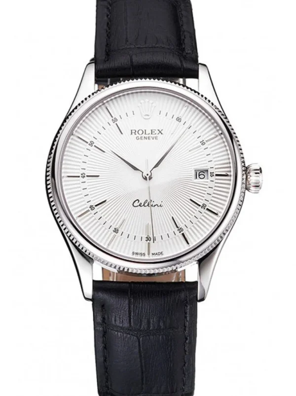 Superclone Rolex Cellini 38mm White Dial REP016802