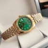 Couple Watches Rolex Datejust 36/28mm RG/RG Jub Green/Dial