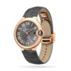 Cartier Ballon Bleu de Cartier Men Automatic Grey Alligator Watch WGBB0050