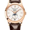 Patek Philippe Complications Rose Gold Silver Dial Watch 5396R-011