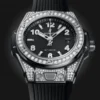 Hublot Big Bang Women Automatic Black Rubber Watch 485.SX.1170.RX.1604