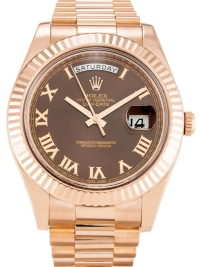 Rolex Day-Date II 40mm Chocolate Dial 218235