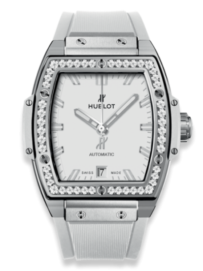Hublot Spirit Of Big Bang Women Automatic White Rubber Watch 665.NE.2010.RW.1204