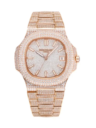 Patek Philippe Rose Gold Diamond Watch