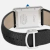 Cartier Tank Must Men Automatic Silver Calf Watch WSTA0040