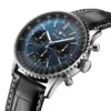 Breitling Navitimer Men Automatic Blue Alligator Watch AB0139241C1P1