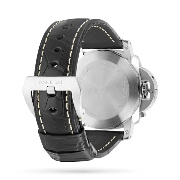 Panerai Luminor Men Automatic Black Alligator Watch PAM01392