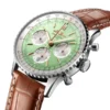 Breitling Navitimer Men Automatic Mint Alligator Watch AB0139211L1P1