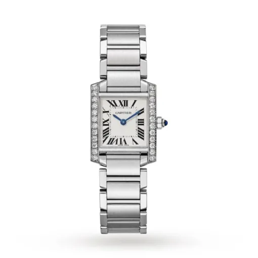 4B6AC1F5-2347-0D30-2D5D-13ADDBDFAE42.webp Cartier Tank Française Women Quartz Silver Stainless Steel Watch W4TA0008