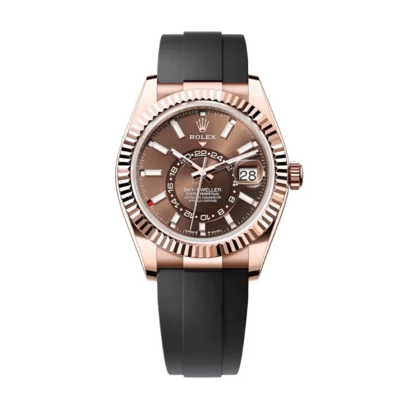 4D8C6277-E404-719F-293E-D0CEE9DFAFF2.webp Superclone Rolex Sky-Dweller 42 mm Chocolate Dial 336235