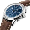 Breitling Premier Men Automatic Blue Crocodile Watch A13315351C1P1