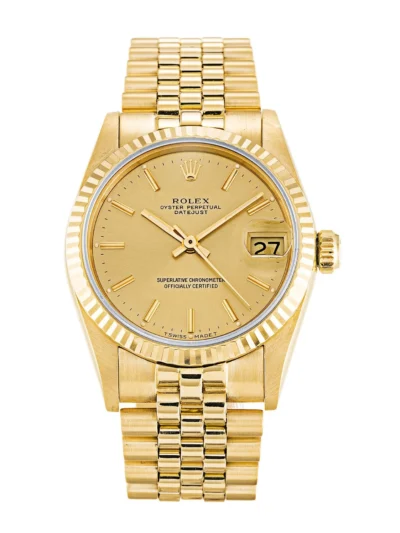 Rolex Datejust Mid-Size 31mm Champagne Dial 68278