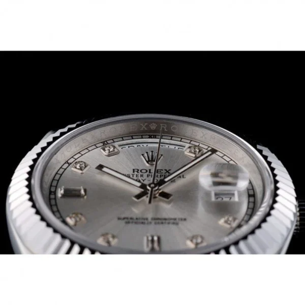 Superclone Rolex Day-Date 40mm Silver Dial 41995