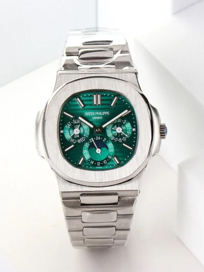 Patek Philippe Nautilus Green Perpetual Calendar