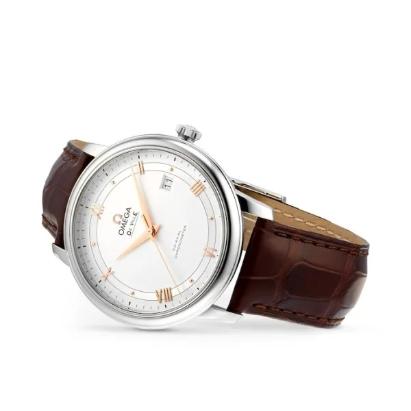 4F6C6EEC-6D0D-96D3-D9F1-1798CDD98EEF.webp Omega De Ville Men Automatic Silver Leather Watch O42413402002002