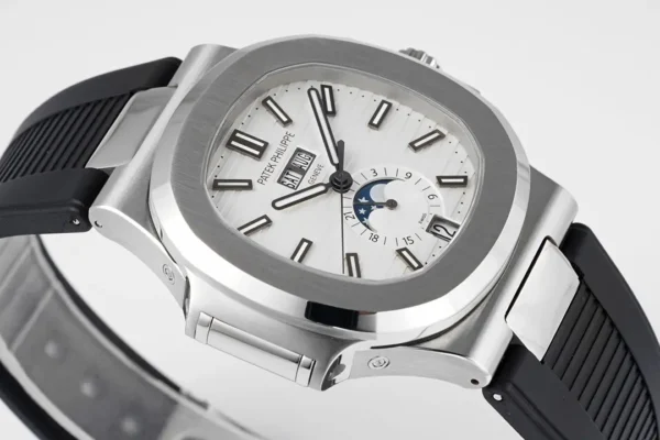 Patek Philippe Blue Nautilus Rubber Watch