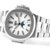 Patek Philippe Nautilus Silver Annual Calendar