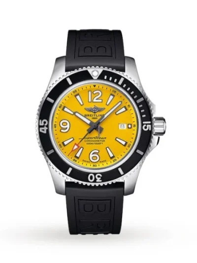 5334B162-C463-FB55-990F-9BA7159DD010.webp Breitling Superocean Men Automatic Yellow Rubber Watch A17367021I1S2