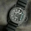 Panerai Submersible Men Automatic Black Rubber Watch PAM00979