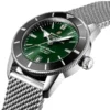 Breitling Superocean Heritage Men Automatic Green Stainless Steel Watch AB2010121L1A1