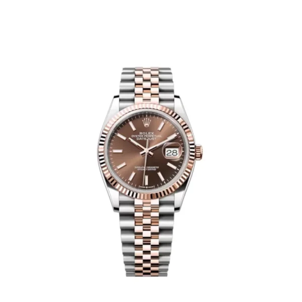 55782037-A7C5-F333-F24E-FF126C20333A.webp Superclone Rolex Datejust 36 mm Chocolate Dial 126231 Jubilee