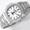 Patek Philippe Nautilus Silver Annual Calendar
