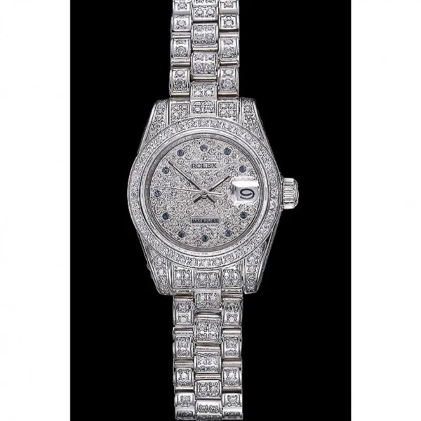 Superclone Rolex Datejust 26mm Silver Dial 622022