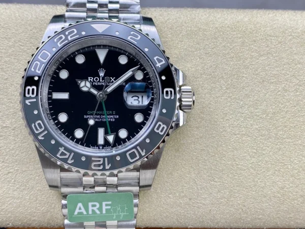 Superclone Rolex GMT-Master II 126710GRNR  Bruce Wayne  Jubilee 2024