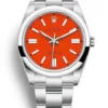 5CF3739A-542F-A915-41F9-227E8BCE4AC2.webp Rolex Oyster Perpetual 41mm Coral Red Dial 124300