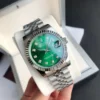Couple Watches Rolex Datejust 36/28mm SS/SS Jub Green/Dia