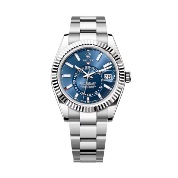 5DC49142-A587-8837-18C7-938B8A8CF060.webp Superclone Rolex Sky-Dweller 42 mm Bright blue Dial 336934 Oyster
