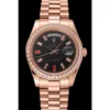 Superclone Rolex Day-Date 40mm Black Dial 1454102