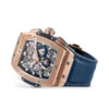Hublot Spirit Of Big Bang Men Automatic Blue Alligator Watch 641.OX.7180.LR