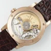 watch Audemars Piguet CODE 11.59 Blue Dial Three-Hand Automatic Watch   41mm Rose Gold Case with Brown Leather Strap
