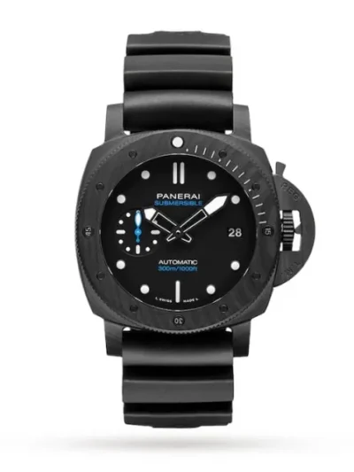 6012E838-1B64-9DA7-3D05-CB1648E31B0C.webp Panerai Submersible Men Automatic Black Rubber Watch PAM01231
