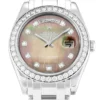 Rolex Day-Date 36mm Mother of Pearl   Black Dial 18946