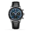 Breitling Navitimer Men Automatic Blue Alligator Watch AB0139241C1P1