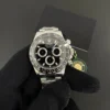Superclone Rolex Daytona  Reverse Panda  Black Dial 116500LN