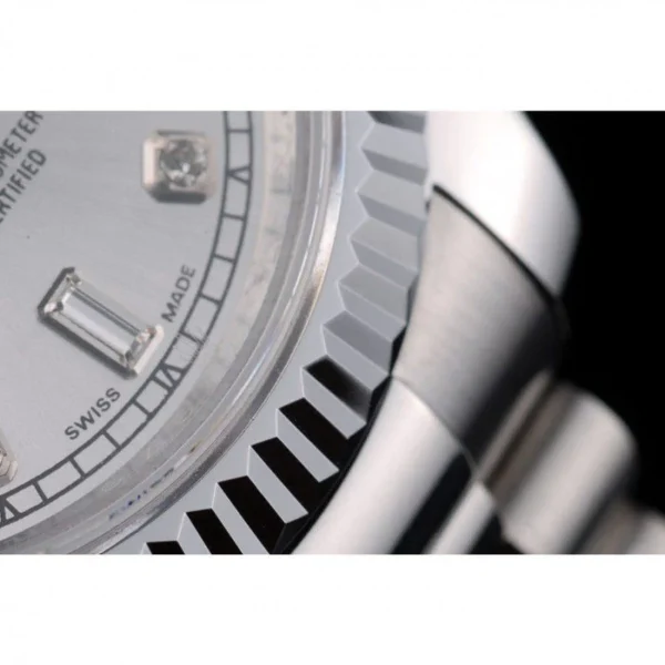 Superclone Rolex Day-Date 40mm Silver Dial 41995