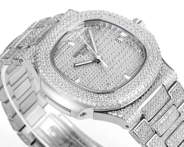 Patek Philippe Nautilus Full Star Watch, Platinum