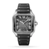 Cartier Santos de Cartier Men Automatic Grey Stainless Steel Watch WSSA0037